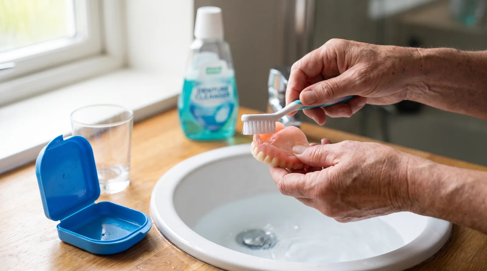 How to Clean Complete Dentures: Daily Care and Storage Guide