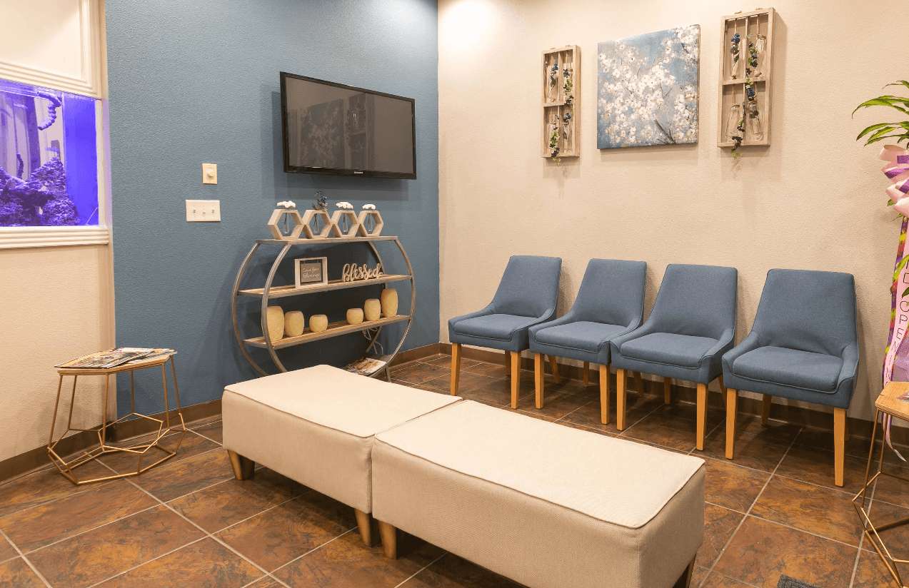 Comfortable waiting area